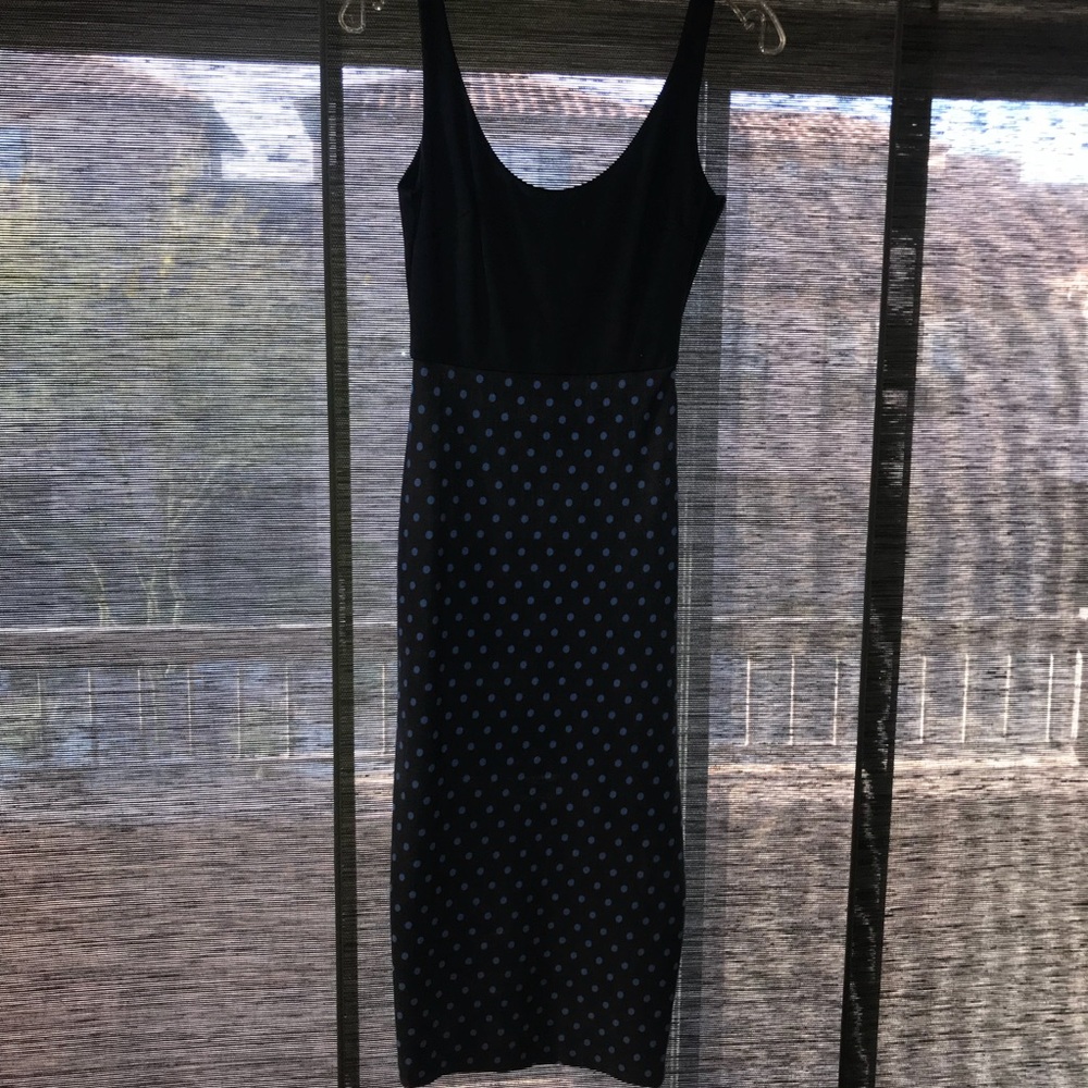 Navy Zara bodycon